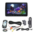 DVD Player 10.1 Inch Car Video Players Portable MP5 LCD Screen Headrest Touch Button Gaming Monitor USB SD FM IR Speaker ,Easy to Use