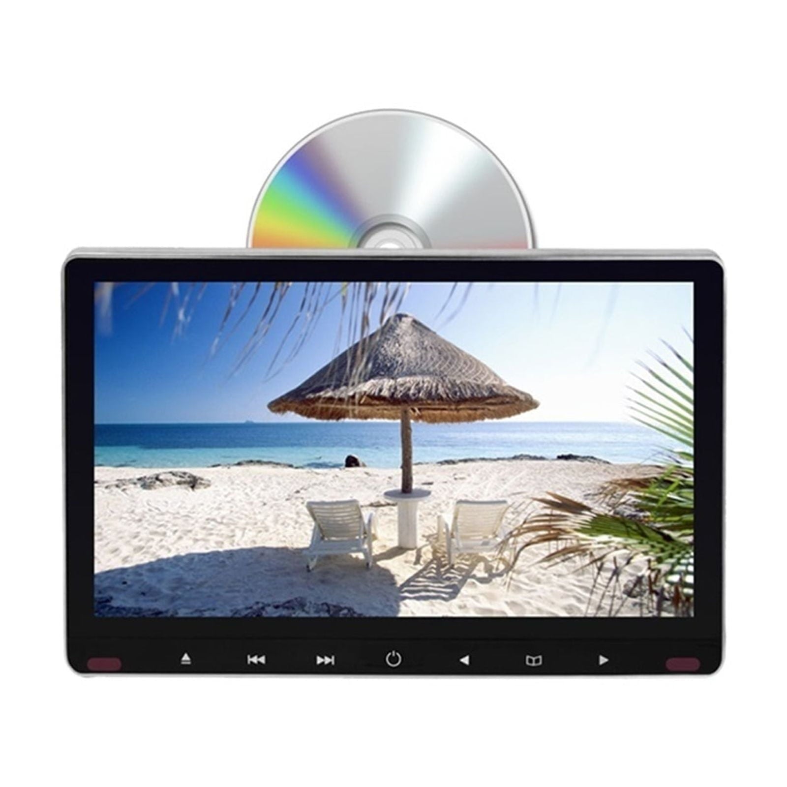 DVD Player 1080P Car Headrest Monitor HD Screen 11.6 Inch MP5 Vehicle Back Seat Screen Multifunction Video Players Speaker