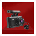 Dash Cam HD Car DVR 2.45IPS 24 Hours Parking Monitor Connect Dash Cam GPS WIFI Night Vision Registrar with Rear Camera
