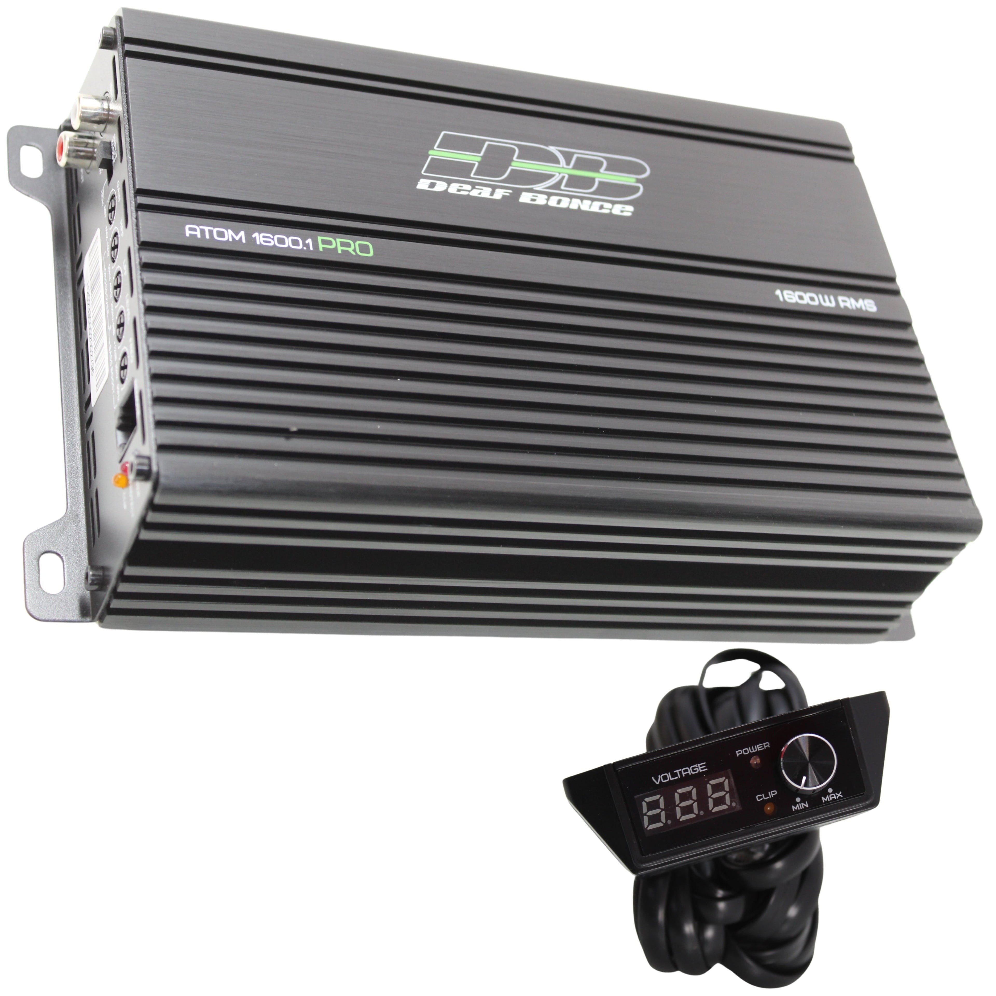 Deaf Bonce Apocalypse ATOM 1.6K Pro Ultra-Compact Amplifier with Bass Knob & Mounting Hardware