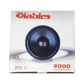 Diablo DB-15D4 154000W Max Dual 4-Ohm Voice Coil DVC Car Audio Subwoofer