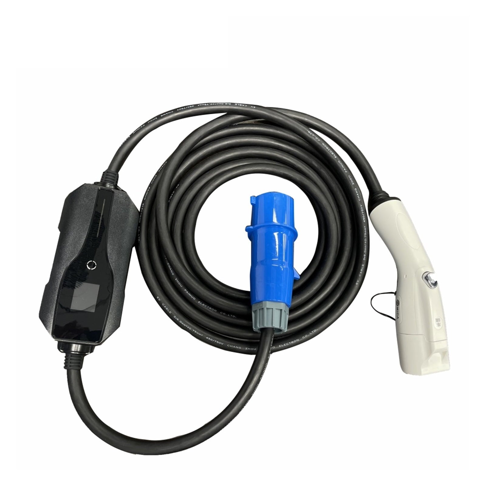 Electric Car Charger, Car Charger 32A Protable EV Charger With 5M Cable Type1 Type2 Current Adjustable Electric Vehicle Car Charging Station
--------
Wall Charging Unit