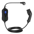 Electric Car Charger, Mode 2 Type 2 Protable EV Charger 62196 3.6KW 16A 1 Phase Electric Car Current Adjustable 5/6/7.5 Meters Charging Cable Wall Charging Unit