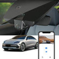 Fitcamx 4K Dash Cam Compatible with Hyundai IONIQ 6 2023 2024 Limited SEL (Has Auto Dimming Mirror), OEM Look, 2160P UHD Video, Built-in WiFi&APP, Loop Recording, G-Sensor, Easy to Install, 64GB Card