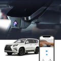 Fitcamx 4K Dash Cam Compatible with Lexus GX460 2020 2021 2022 2023 Premium Luxury, OEM Factory Look, UHD 2160P Video, WiFi Connect & APP, Loop Recording, Gravity Sensor, Plug&Play, 64GB Card