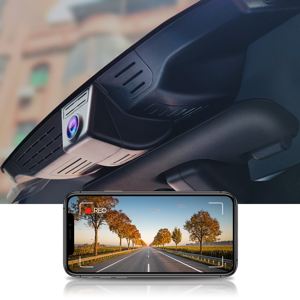 Fitcamx 4K Dash Cam Suitable for Land Rover Defender 110 90 2020 2021 2022 2023 2024 X S V8 Standard X-dynamic, OEM Style, UHD Video, Loop Recording, WiFi & APP, G-Sensor, Plug & Play, 64GB Card