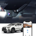 Fitcamx 4K Dash Cam Suitable for Lexus NX 2022 2023 2024 2025 NX350 250 300 450h (Model B), OEM Factory Look, 2160P UHD Video, Built-in WiFi & APP, G-Sensor, Loop Recording, Plug&Play, 64GB Card