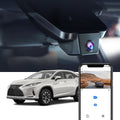 Fitcamx 4K Dash Cam Suitable for Lexus RX 350 450h 350L F Sport Luxury 2016 2017 2018 2019 2020 2021 2022 (Model B), 2160P Video WiFi, OEM Style, Parking Mode, Loop Recording, Plug&Play, 64GB Card