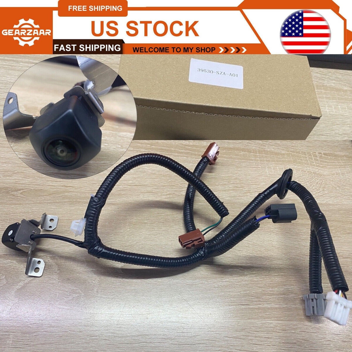 Fits Honda Pilot w/o Wide Angle (2012-2015) Backup Camera Part # 39530SZAA01