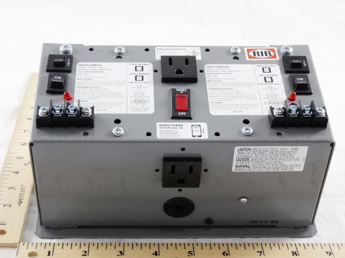 Functional Devices PSH100A100AB10 - 120-24V 100VA Dual Pwr Supply
