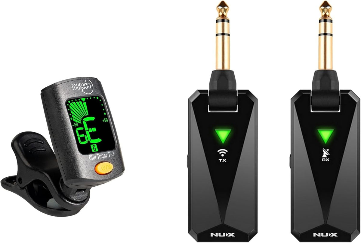 GHz Insrumen Wireless Sysem wih Musedo -2 Clip-On uner