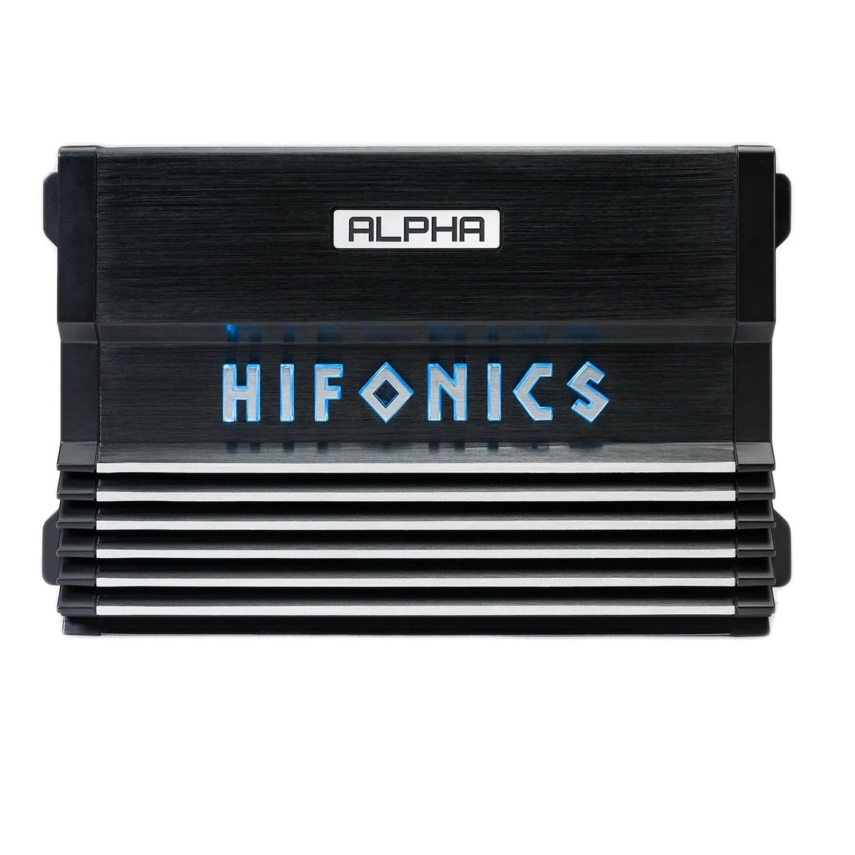 Hifonics Alpha A800.4D Amplifier ¨C 800 Watt, Super Class D, Mono, Auto on, Nickel Plated, Aluminum Heat Sink, Electronic Equalizer