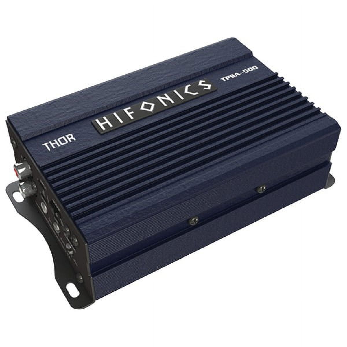 Hifonics TPS-A500.2 500W Peak THOR Series Class-D 2-Channel 2-Ohm Stable Powersports Amplifier