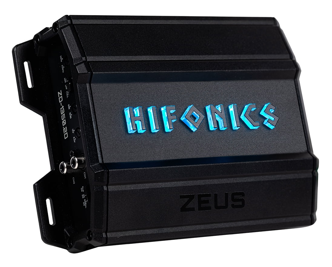 Hifonics Zeus Delta 1,350 Watt 2 Channel Mobile Car Amplifier, ZD-1350.2D