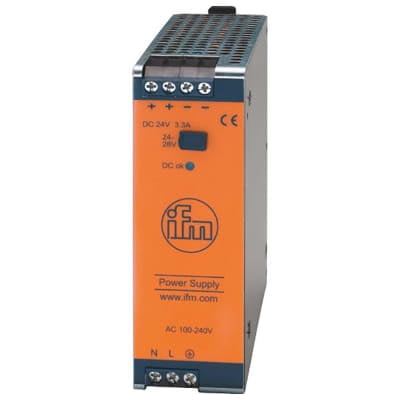 IFM EFECTOR DN4012, Power supply, 24-28 VDC, current rating 5A, input power 100-240 VAC