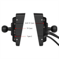 IMCBSTT 5 Inch Motorcycle Wireless Carplay Android Auto Portable Smart Player Waterproof Motorcycle Monitor DVR, with Camera Motorcycle Wireless Carplay