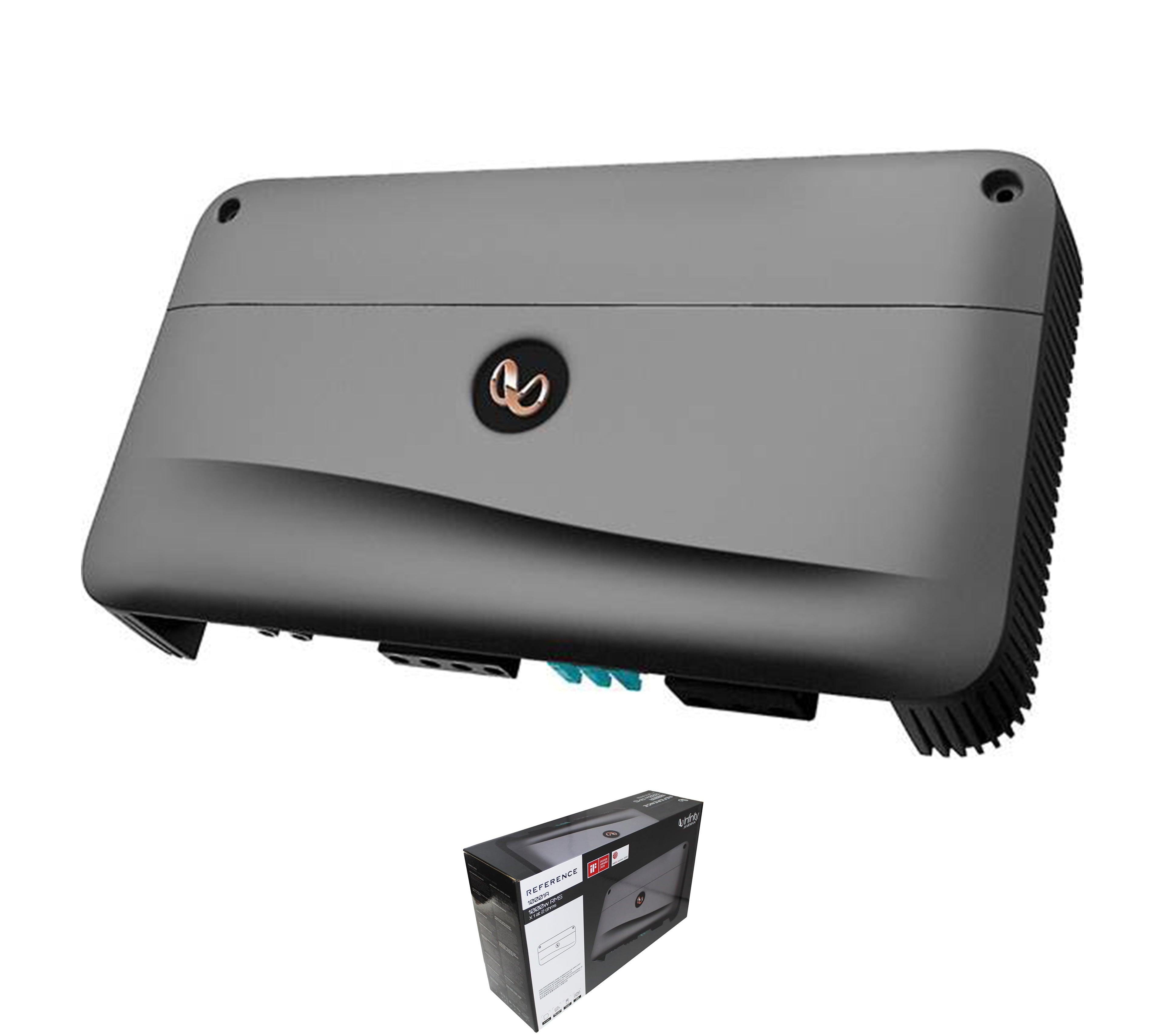 Infinity Reference 10001A 1000W RMS Class-D Monoblock Subwoofer Car Amplifier