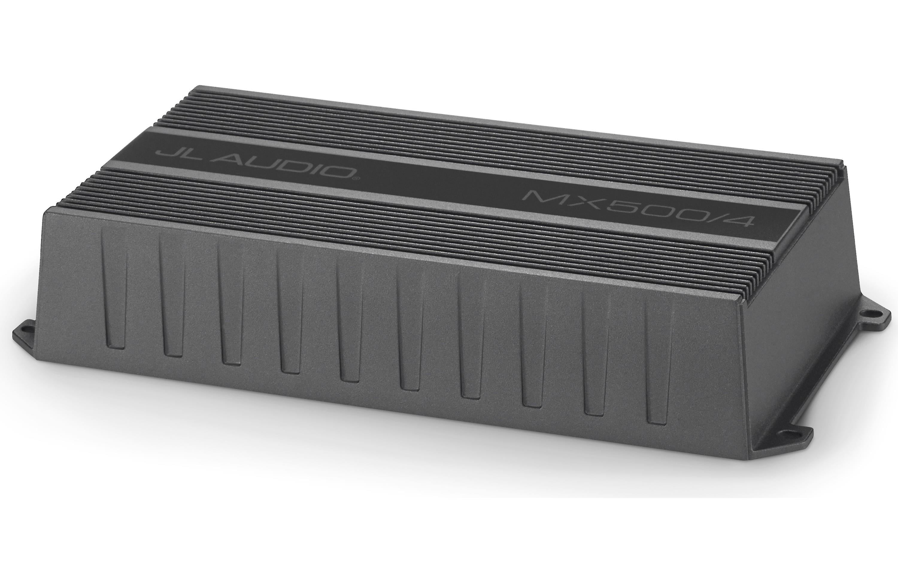 JL Audio MX500/4 Marine 4 Ch. Class D Full-Range Amplifier, 500 W