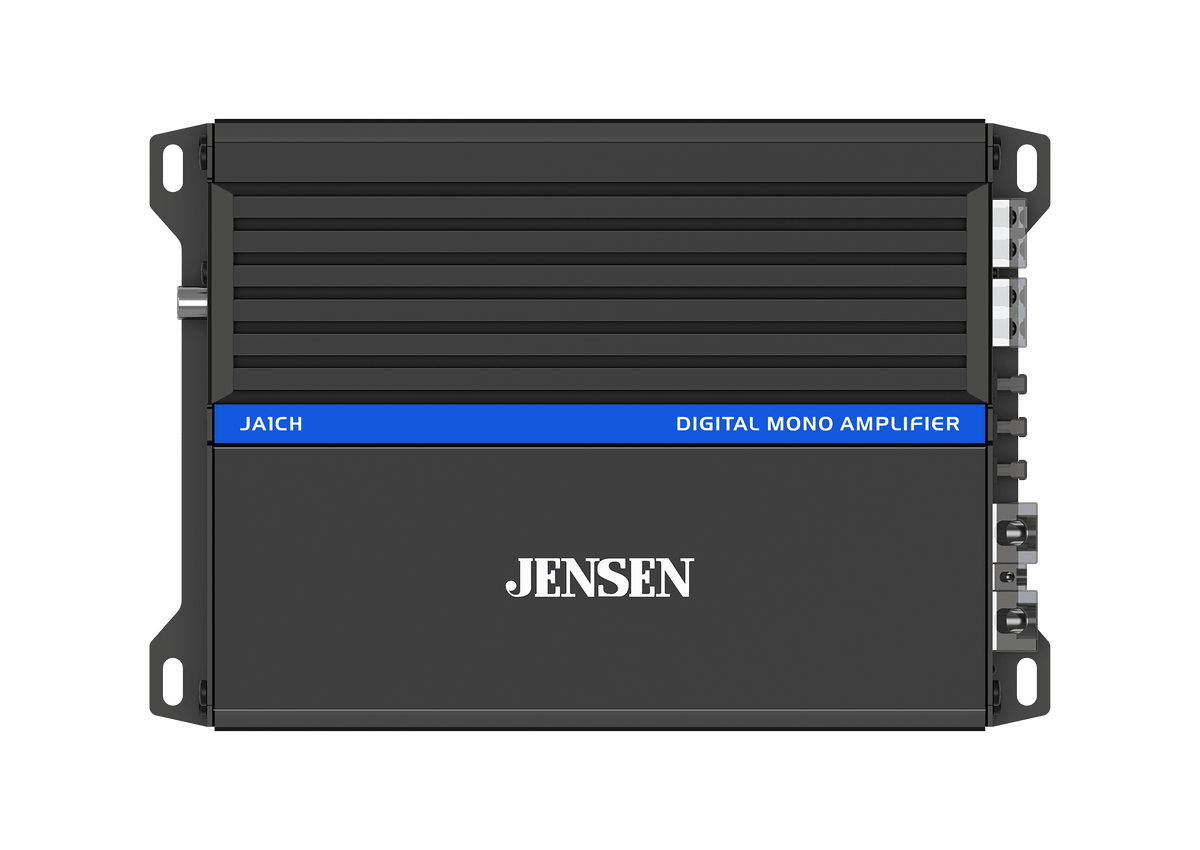 Jensen JA1CH Class-D Mono Amplifier | 1200 Watts Peak Power | Compact Design | Bridegeable | New