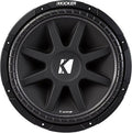 KIC43C154 KICKER Comp 15500W Car Subwoofer 43C154 Single 4-Ohm Voice Coil