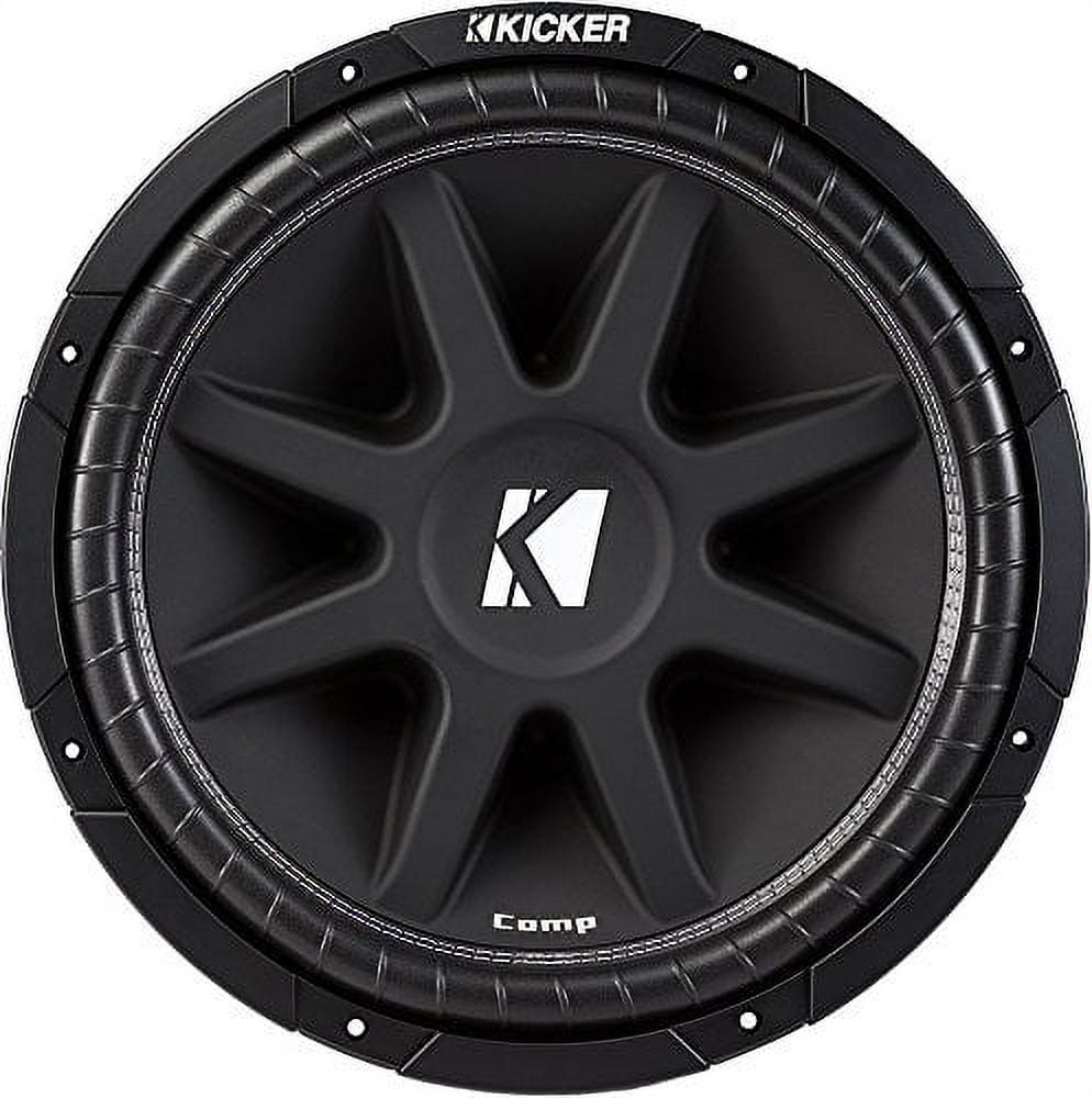 KIC43C154 KICKER Comp 15500W Car Subwoofer 43C154 Single 4-Ohm Voice Coil