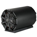 KICKER 10 Inch 400W RMS 4 Ohm Enclosed Tube TB Subwoofer Enclosure, Black