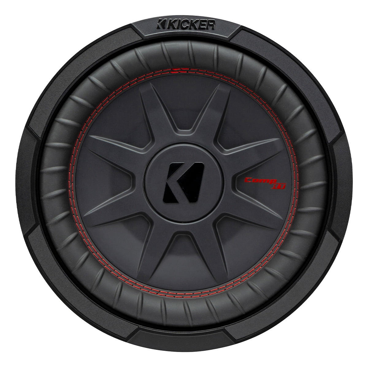 KICKER 48CWRT102 CompRT 2 Ohm 400 Watts 10 Inch Car Audio Stereo Subwoofer