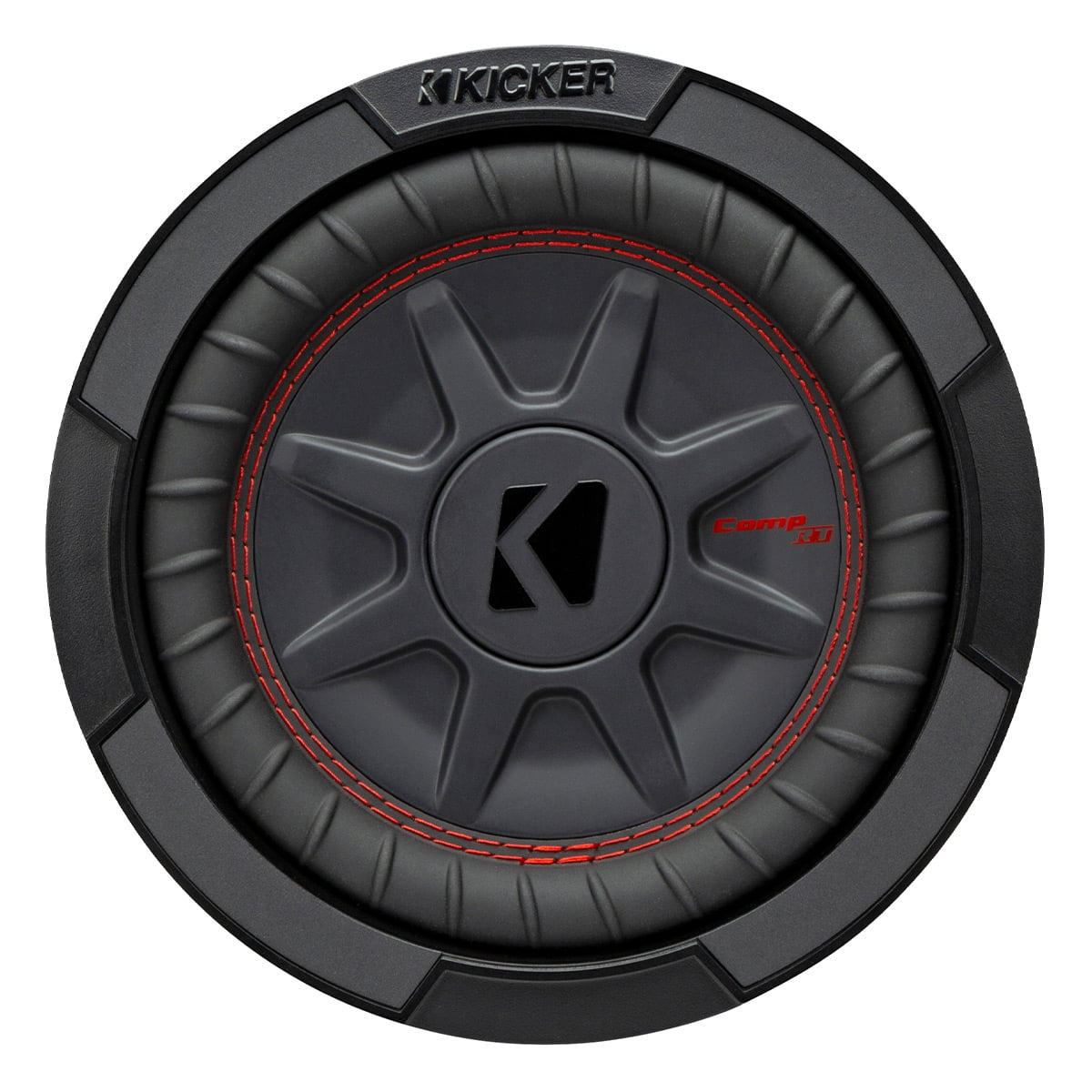 KICKER 48CWRT82 CompRT 2 Ohm 600 Watts 8 Inch Car Audio Stereo Subwoofer