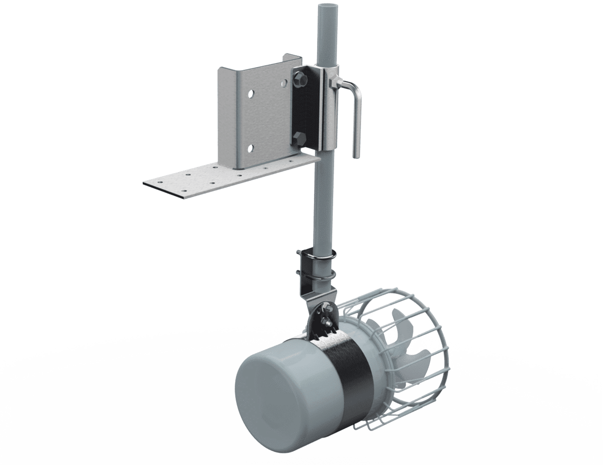 Kasco Universal Dock Mount  Unit not included  Pipe not included