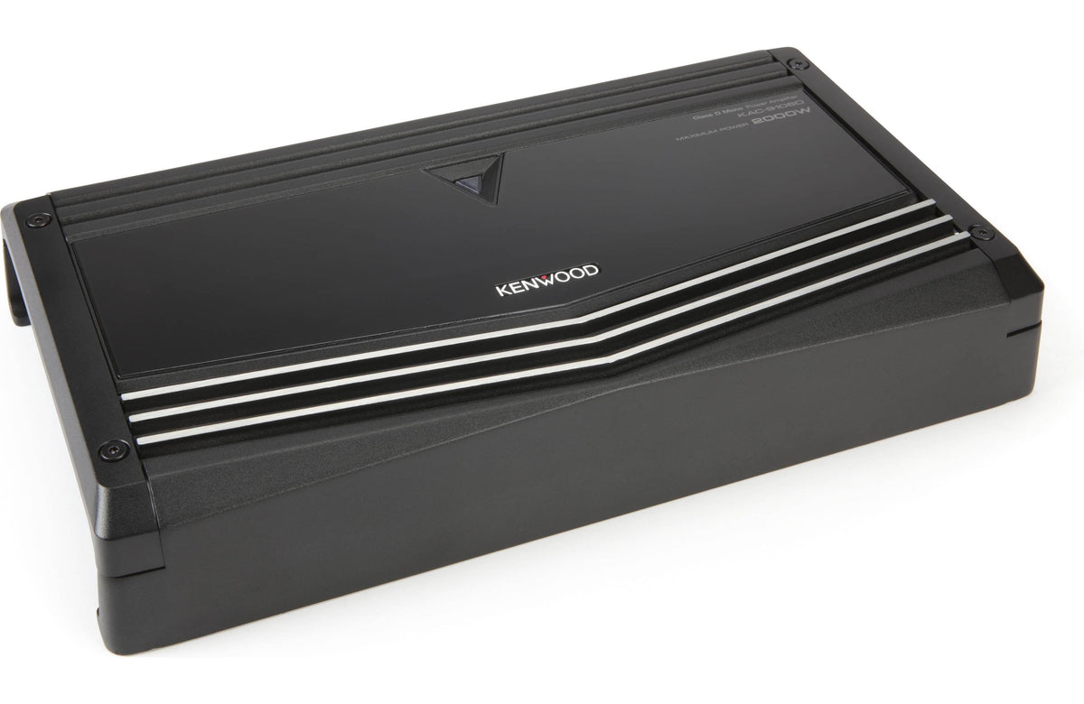 Kenwood KAC-9106D Monoblock Subwoofer Car Audio Amplifier - 1000W RMS x 1 at 2-Ohms