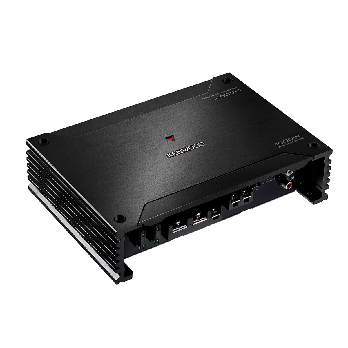 Kenwood X5021 Bass Boost Class D Mono Power Vehicle Audio Amplifier, Black, 3.61 lbs