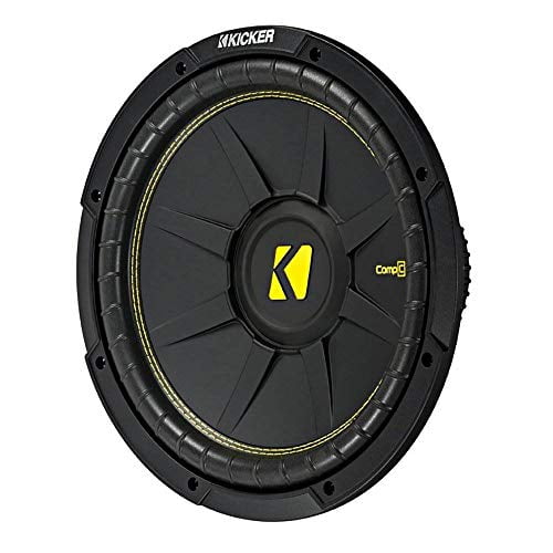 Kicker 10 Inch CompC 500 Watt 4 Ohm Single Voice Coil SVC Subwoofer | 44CWCS104