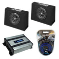 Harmony Master 300 Watts Car Subwoofers with Amplifier & Amp Kit, Black, 10