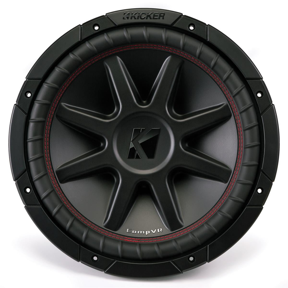Kicker 43CVR124 CompVR 12800 Watt 4 Ohm Dual Voice Coil Car Audio Subwoofer