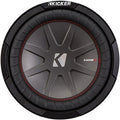 Kicker 43CWR102 CompR 10 Inch 2 Ohm 400 Watt RMS Power Car Audio Sub Subwoofer