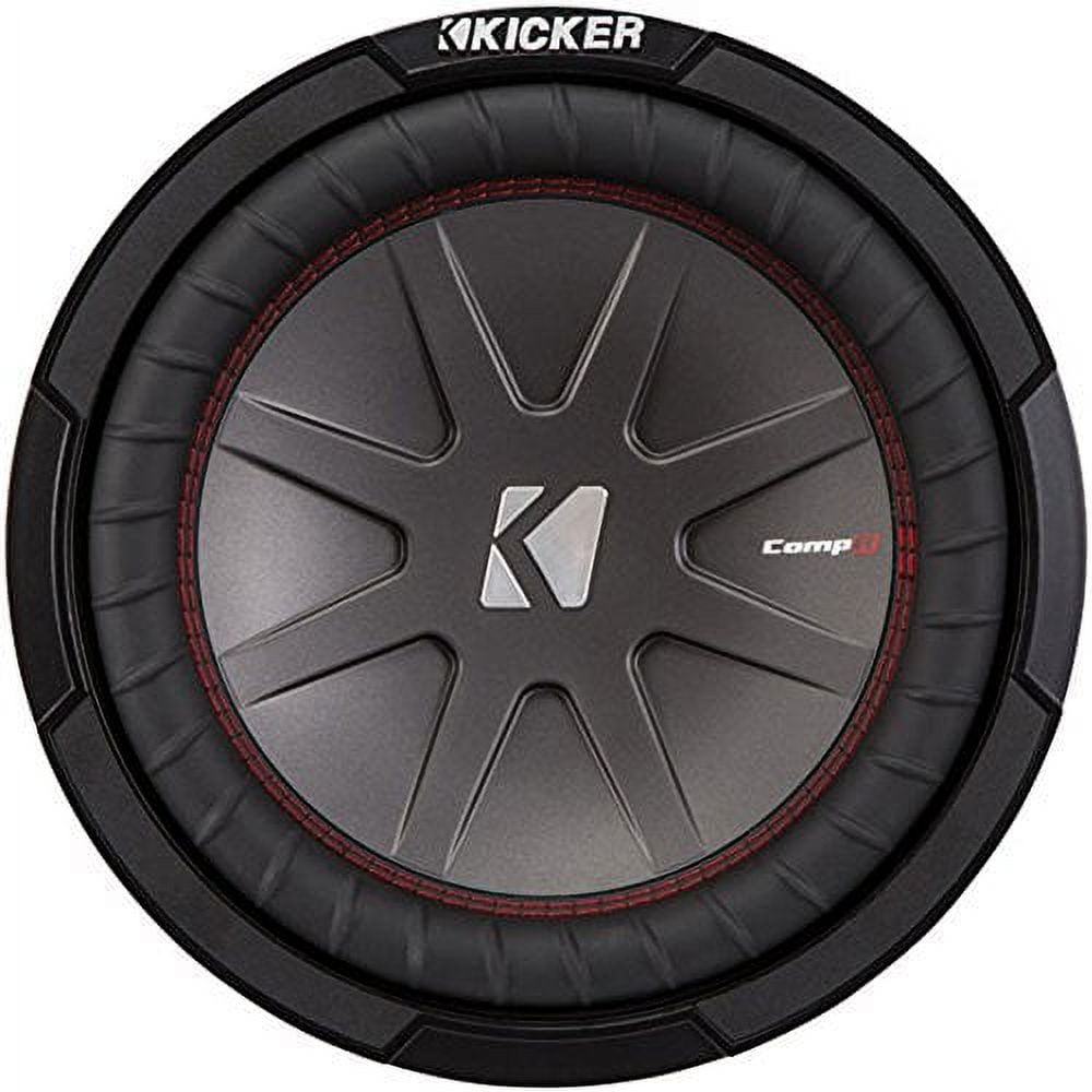 Kicker 43CWR102 CompR 10 Inch 2 Ohm 400 Watt RMS Power Car Audio Sub Subwoofer