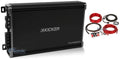 Kicker 43CXA12001 (CXA1200.1) Monoblock Amplifier + Free Amp Kit 2400W Peak (1200W RMS) CX Series Monoblock Class D Subwoofer Car Amplifier Package