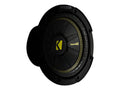 Kicker 44CWCD124 12 Inch CompC 300 Watt 4 Ohm Single Voice Coil SVC Subwoofer