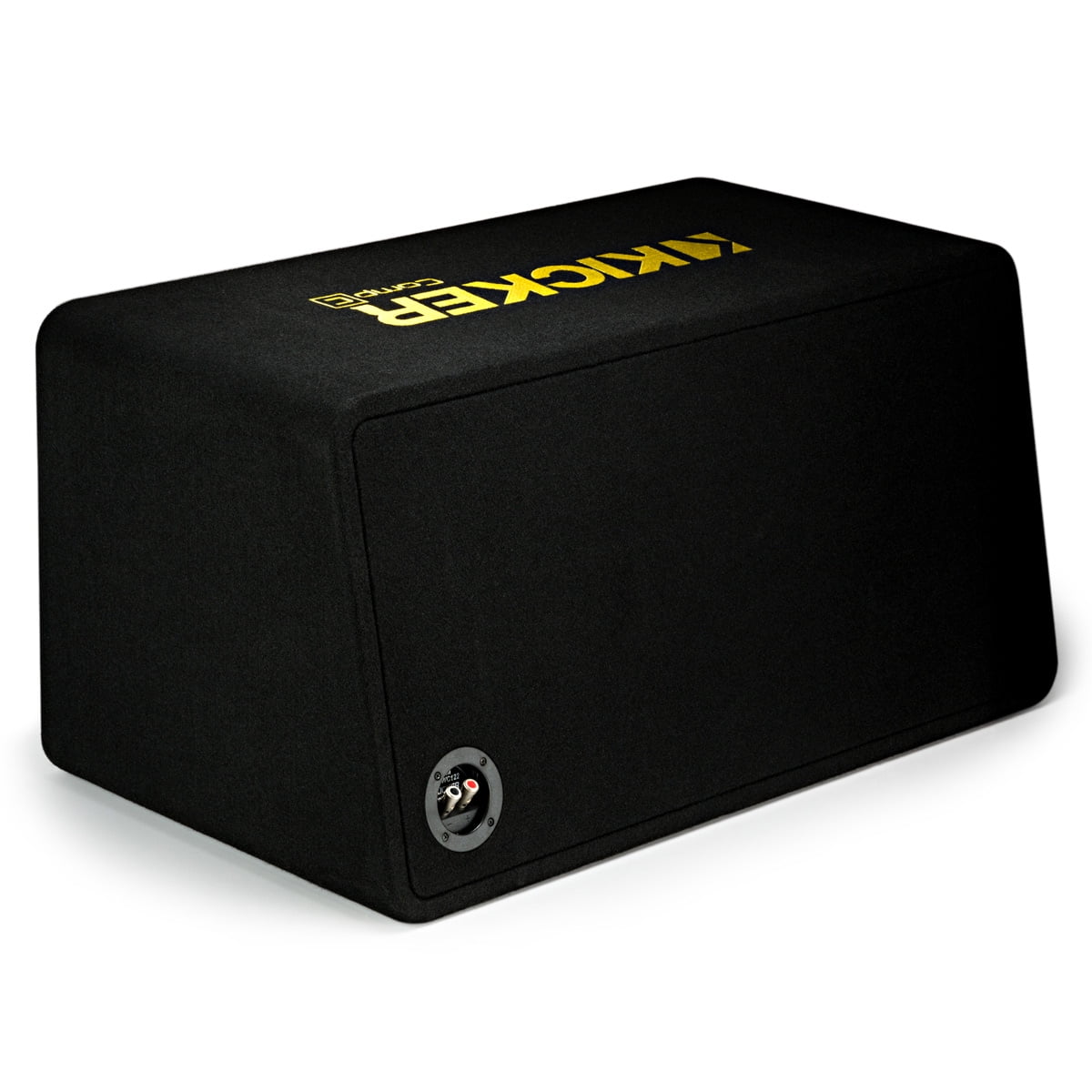 Kicker 44DCWC122 CompC Dual 121200W 2 Ohm Vented Loaded Subwoofer Enclosure