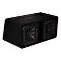 Kicker 44DL7S122 Dual 12L7S 2-Ohm Loaded Vented Subwoofer Enclosure
