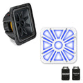 Kicker 44L7S122 L7S 12Dual 2-Ohm Subwoofer & LED White Grill