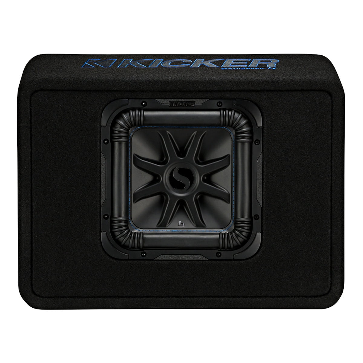 Kicker 101200W Single Loaded Solo-Baric L7S Subwoofer Enclosure | 44TL7S102