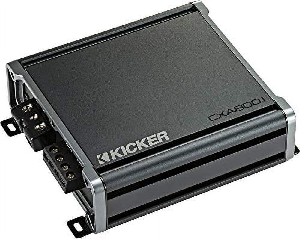 KIC46CXA8001 Kicker 46CXA8001 Car Audio Class D Amp Mono 1600W Peak Sub Amplifier CXA800.1