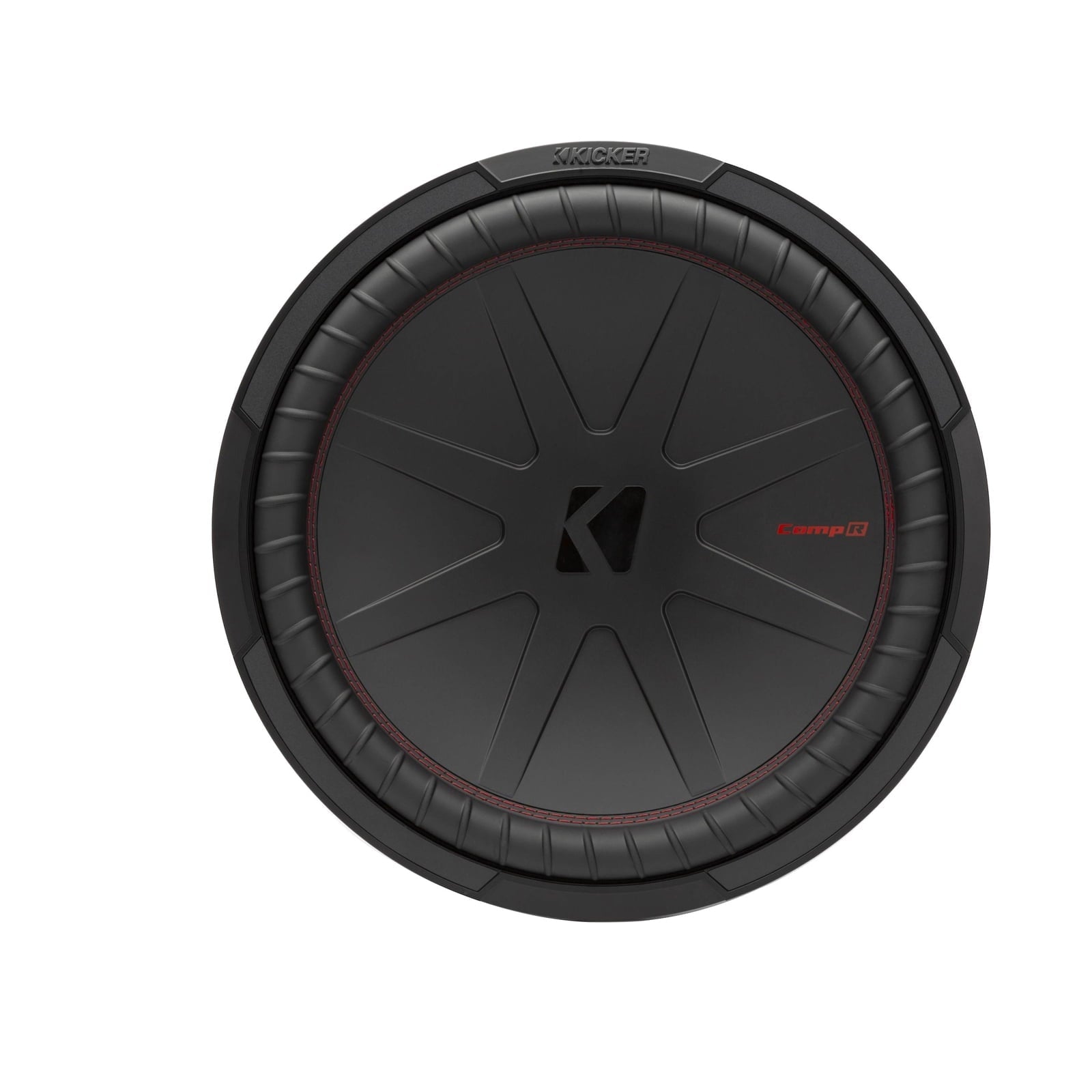 Kicker 48CWR152 15-Inch CompR 2-Ohm 800W Dual Voice Coil Design Subwoofer -Black