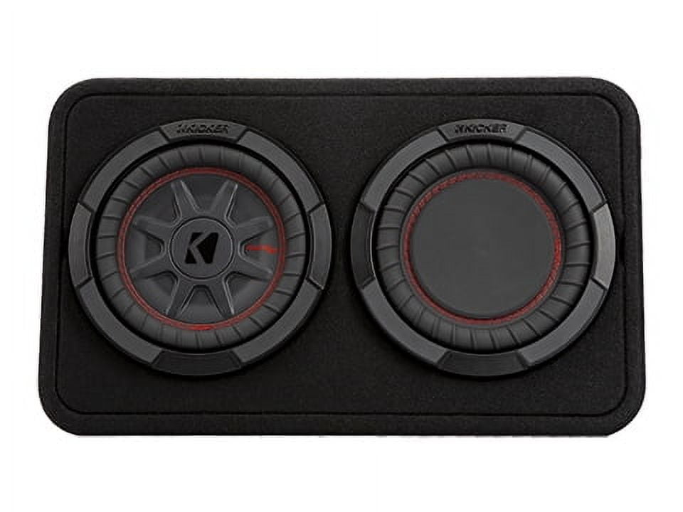 Kicker 48TCWRT82 8CompRT Loaded Subwoofer Enclosure|300W RMS, 2-Ohm Impedance