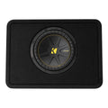Kicker 50TCWC104 10CompC Thin Profile 4 Ohm Loaded Subwoofer Enclosure
