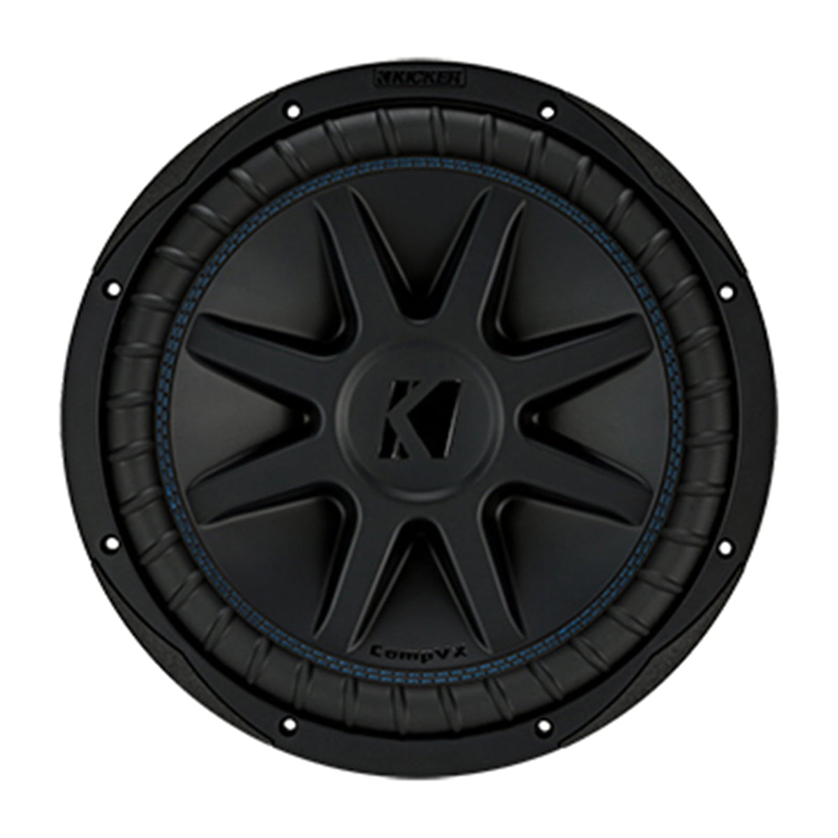Kicker 50CVX124 Car Audio CompVX Series 12Subwoofer 750W RMS DVC 4-Ohm Sub