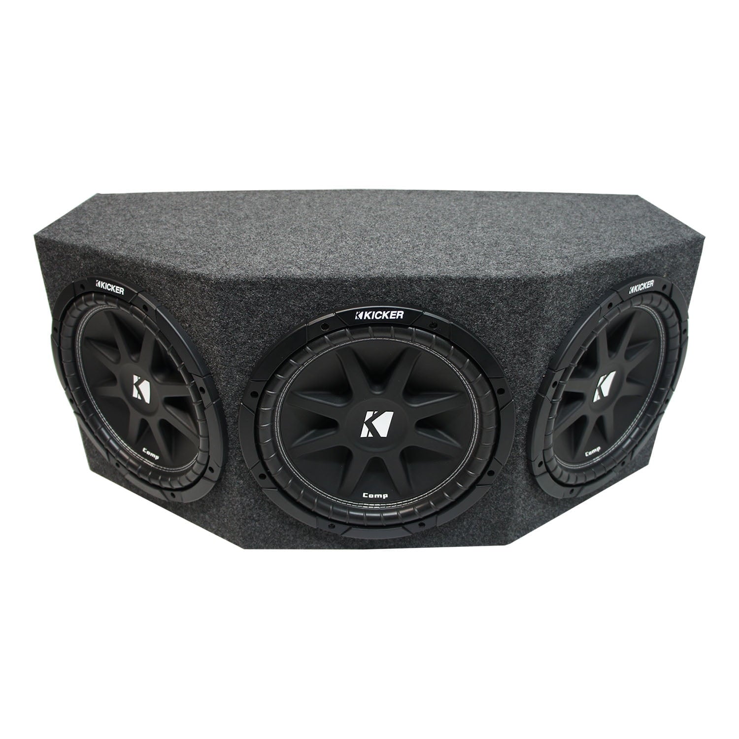 Kicker Comp C12 Triple 12Subwoofer Loaded 900 Watt Sub Box
