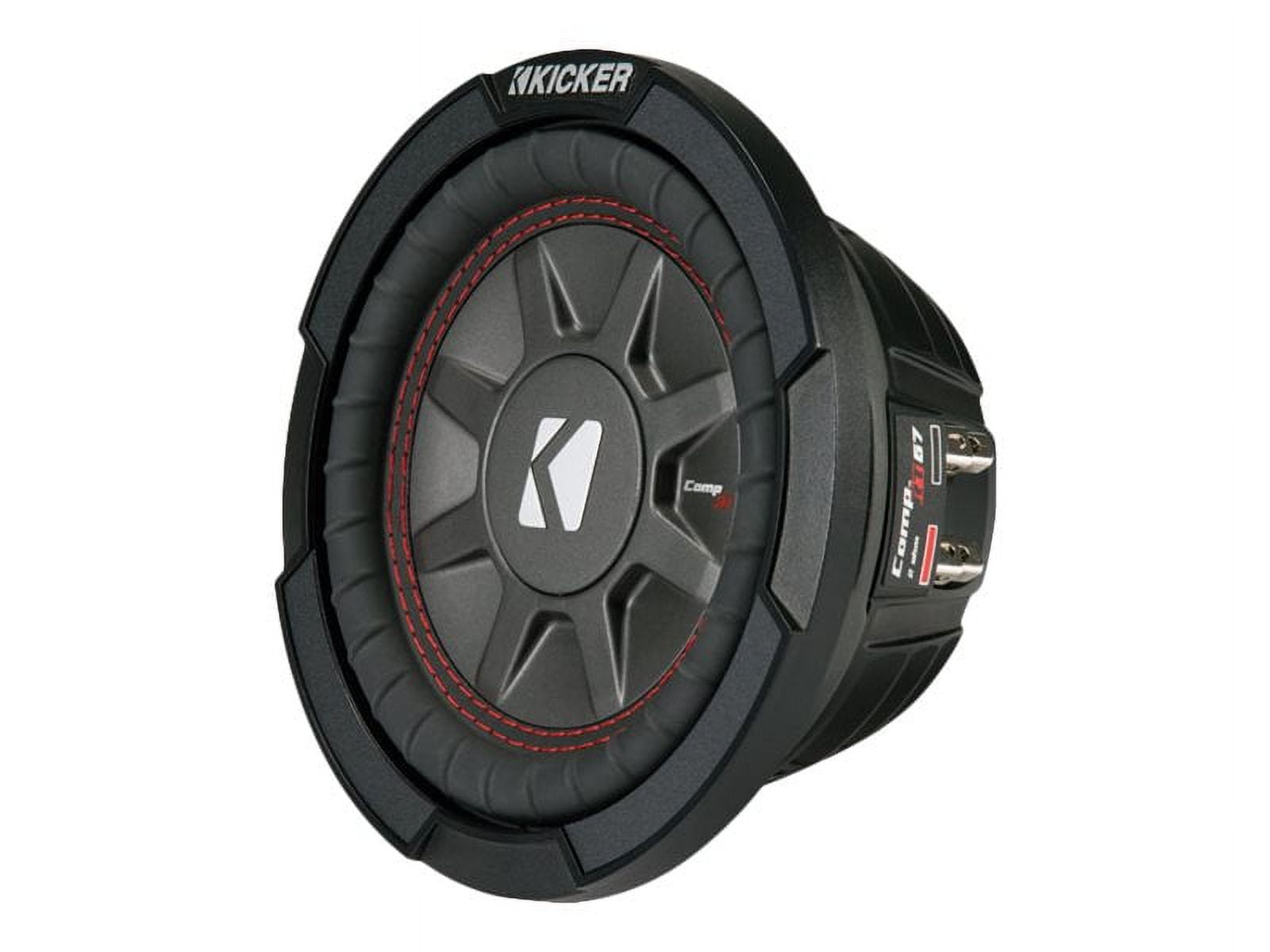 Kicker CompRT 6.75-Inch 300-Watt 2-Ohm Shallow Subwoofer