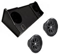 Kicker Dodge Ram 98-01 43C104 10Sub & EXDODGE2X10RL Custom Dual 10Sub Box